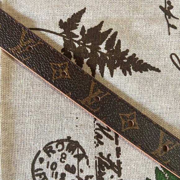 Louis Vuitton Monogram Reversible Belt Pink & Brown 80cm / 32in 🌸 - Picture 5 of 6